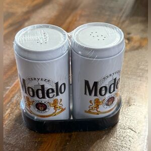 Modelo Beer Salt & Pepper Shakers